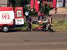 Colisão entre carro e moto deixa um ferido na BR-163