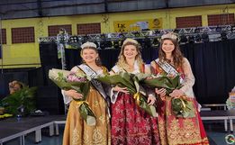 Nicole, Évelin e Suellen são as novas soberanas de São João do Oeste