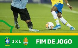 Brasil só empata com Uruguai e se complica no Pré-Olímpico