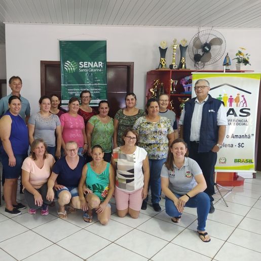 Parceria com Senar viabiliza curso em Santa Helena