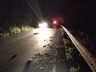 Acidente deixa motoqueiro e passageiro gravemente ferido 