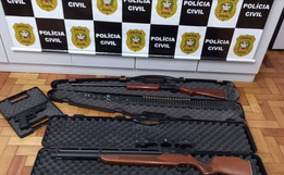 Polícia Civil apreende arma de fogo em Paraíso