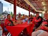 Torcida Vai Guarani realiza janta no restaurante o Guarani; confira