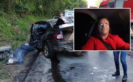 Identificada vítima de acidente com carro de São Miguel do Oeste