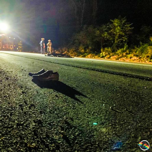Motorista que atropelou homem pensou que veículo havia batido em buraco