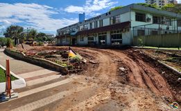 Itapiranga investe R$ 2 milhões na revitalização da praça da prefeitura