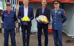 Bombeiros de Iporã do Oeste recebem novos Equipamentos de Proteção Multimissão