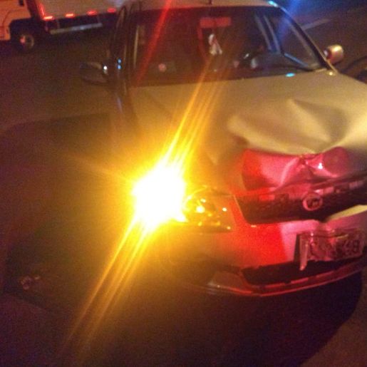 Jovem sofre graves ferimentos em colisão na SC-157