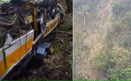 Ônibus capota em ribanceira e deixa 17 mortos em Alagoas