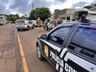 Fugitivo colide com viatura durante perseguição policial em Descanso