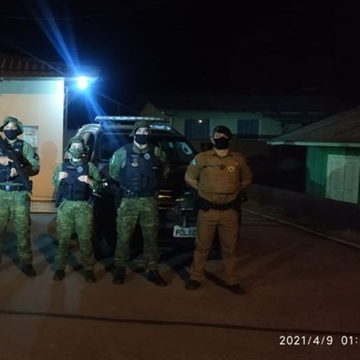Acusado de estuprar enteada é preso após grande mobilização policial 