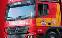 Incêndio em lareira mobiliza bombeiros no interior de Iraceminha
