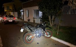 Motociclista fica ferido após colisão com carro em Descanso