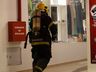 Bombeiros combatem principio de incêndio em prédio no centro de SMO