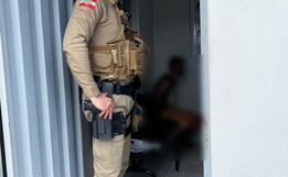 PM prende suspeito de diversos furtos em SMOeste