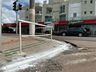 Empresários reclamam dos serviços de pintura na avenida Willy Barth