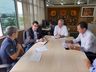 Comitiva da Ameosc discute intervenções na BR-163 em audiência com o DNIT 