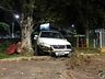 VÍDEO: Motorista invade praça e foge do local em São Miguel do Oeste