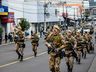 Desfile Militar tem público abaixo do esperado em São Miguel do Oeste