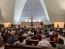 Celebração de Ano Novo na Igreja São Miguel Arcanjo reúne mais de mil fiéis