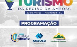 Itapiranga será sede do Terceiro Seminário Regional de Turismo nesta quarta-feira