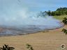 Bombeiros combatem incêndios e alertam para os riscos no período de estiagem