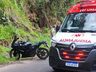Homem fica ferido em acidente com motocicleta na BR-282, em Iraceminha