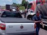 Caminhão de SMOeste se envolve em grave acidente no Paraná