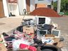Mutirão no Bairro São Luiz recolhe mais de 450KG de pneus e materiais eletrônicos
