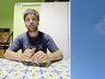  Piloto de balão que caiu em Praia Grande chora e revela como foi o acidente
