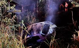 Vítima de sequestro morre após perseguição e grave acidente na BR-282