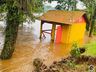 Nível do Rio Uruguai ultrapassa 8 metros acima do normal e pontes são interrompidas