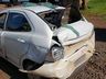 Carro da Saúde de Mondaí se envolve em engavetamento na SC-163