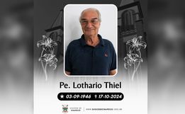 Padre Lothario Thiel, vigário com atuação em SMO, falece aos 78 anos