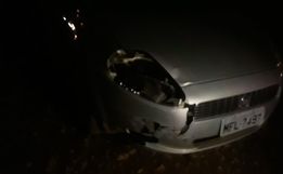 Motociclista fica ferido em acidente na periférica
