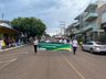 Linha do tempo sobre agricultura e indústria foi trabalhado no desfile cívico