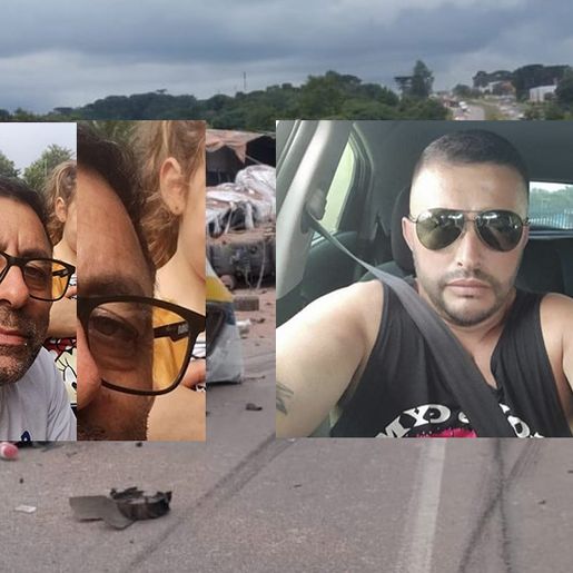 Vídeo: Motoristas morrem após grave colisão entre caminhões no Paraná