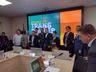 Comitiva da Ameosc discute infraestrutura da região com autoridades em Brasília