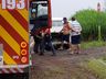 Kombi é danificada por princípio de Incêndio em Iporã do Oeste