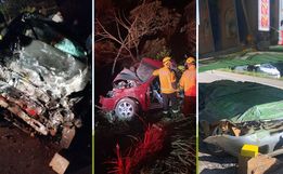 Acidentes em rodovias de SC causam a morte de 12 pessoas em quatro dias