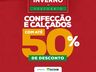 Liquida Inverno Vestuário começa nesta quarta-feira em SMO