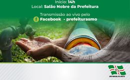 SMO abre consulta e marca  audiência pública sobre o saneamento