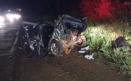 Homem morre em colisão na BR-282 no Oeste