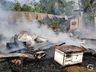 Residência é destruída por incêndio no interior de Riqueza