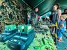 1º Encontrão dos Lanceiros movimenta praça de São Miguel do Oeste