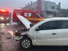 Colisão frontal entre dois carros deixa mulher e criança feridas em Dionísio Cerqueira