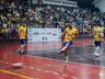 Falcão se apresenta em jogo festivo no ginásio do Guarani