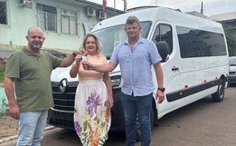 Tunápolis amplia frota da Saúde com novo veículo 